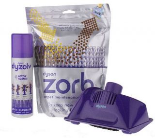 Dyson Carpet Cleaning Kit with Dyzolv, Zorb andGroomer —