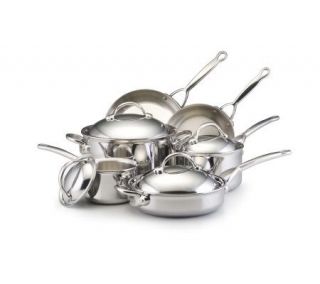 BonJour Cookware Stainless Clad 10 Piece Set —