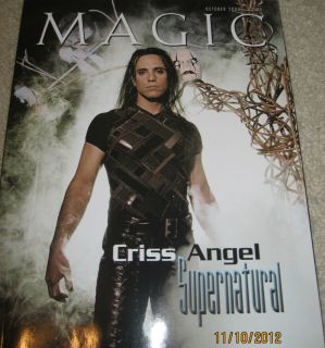 Criss Angel Mindfreak Believe RARE 2005 Magic Magazine