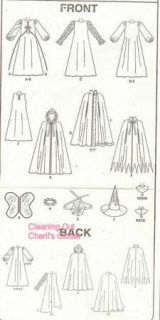 Cruella Evil Queen Costume Girls Halloween Sewing Pattern 10 12 14