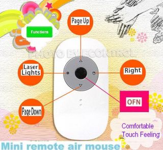 EC】30ft Wireless Mini Gyration Air Mouse Remote 2 4 G