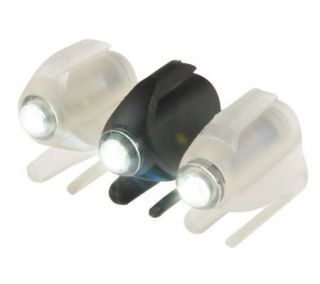 TipSee Light Set of Three Multipurpose Grip On LED Task Lights