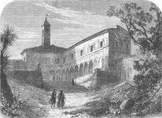 Italy Convent of St Onofrio Rome Which Tasso Died 1864