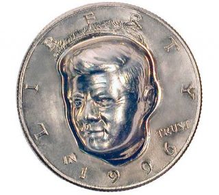Three Dimensional JFK Half Dollar —