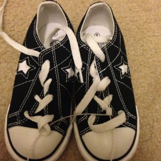 Converse Toddler boy Or Girl Unisex Black School sneaker low top shoes