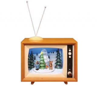 Animated Illuminated and Musical Rudolph TV byRoman —