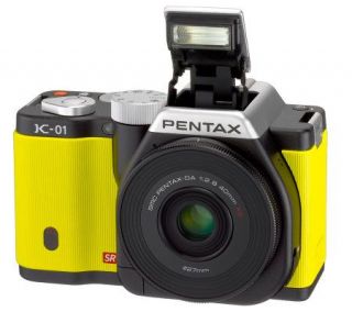 Pentax K 01 16.49MP Full HD Digital Camera  Body Only   E258488