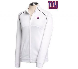 NFL New York Giants Womens Drytec Full Zip Jacket   A183782