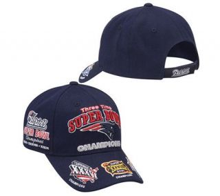 NFL Patriots Super Bowl Champions CommemorativeCap —