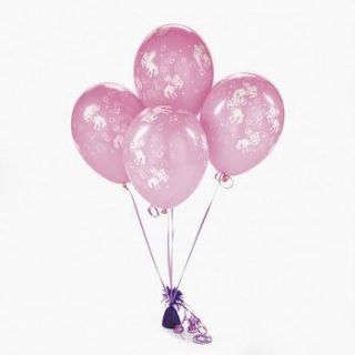 Pink COWGIRL BALLOONS Girls Western Horse Party Decoration Favors