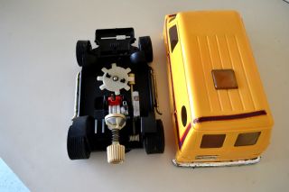 Cox Gas Powered Vintage 1970s Yellow Chevy Van
