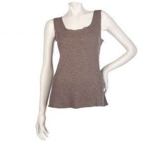 Effortless Style by Citiknits Reversible Crinkle Tank —