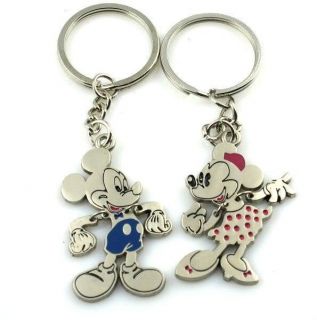 Lovely Couple of Mickey and Minnie Key Chain Loves Gift 5