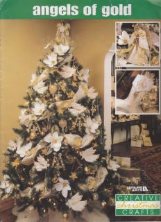 Craft Books 1566 Angels of Gold Christmas Crafts