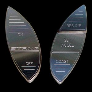 94 04 Mustang Designer Billet Cruise Control Button Set