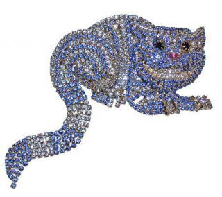 Kirks Folly Couture Cheshire Cat Pin —
