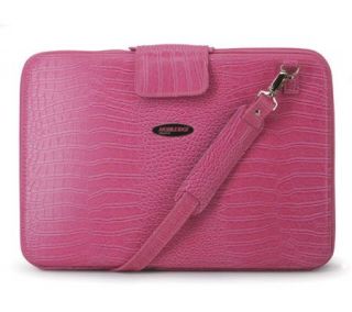 Mobile Edge MEPFCXL Large Leather Portfolio Pink —