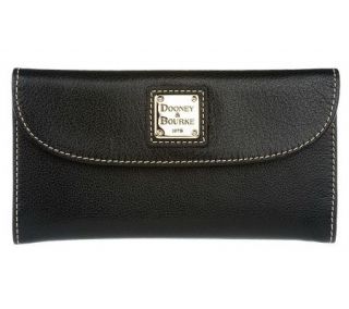 Dooney & Bourke Leather Continental Clutch Wallet —