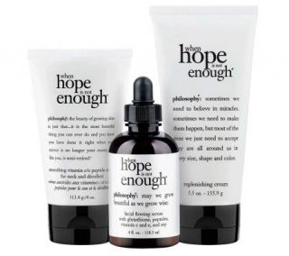 philosophy super size when hope is not enough hydrating trio   A228894