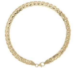 VicenzaGold 7 1/4 Etruscan Weave Bracelet, 14K —