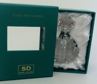 NEW Simon Designs Crystal Perfume Bottle
