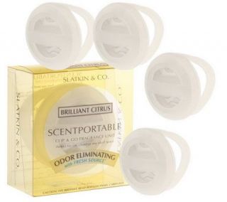 Slatkin & Co. Set of 5 OdorEliminating Scentportables —