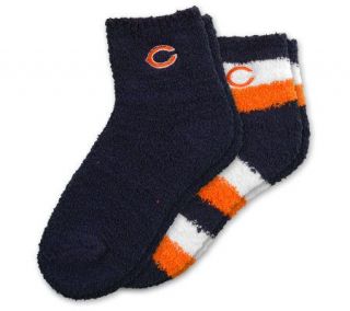 NFL Chicago Bears Womens Slipper Socks   2 Pack —
