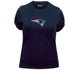 NFL New England Patriots Womens Studded Gal Plus Size T Shirt