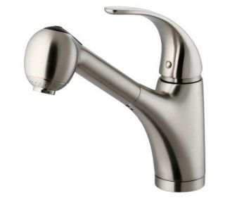 Vigo Stainless Steel 9 3/4 Pull Out Spray Kitchen Faucet —