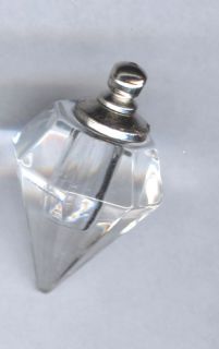 Crystal Clear Vial Pendants with Screw on Cap CV6