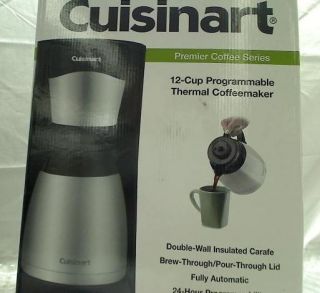 Cuisinart DTC 975BKN Thermal Coffeemaker 12 Cup Programmable