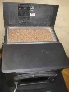 American Harvest Corn and Pellet Multi Fuel Stove with Accessories