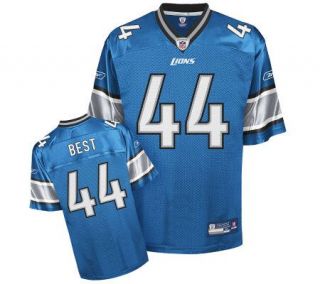 NFL Detroit Lions Jahvid Best Replica Team Color Jersey —