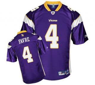 NFL Vikings Brett Favre Youth (8 20) Premier Team Color Jersey 
