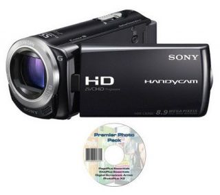 Sony 8.9MP, 30x Optical Zoom HD Camcorder Kitsw/ 16GB Memory
