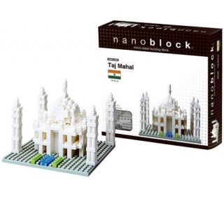 nanoblock   Taj Mahal Micro Sized Building Block Set —