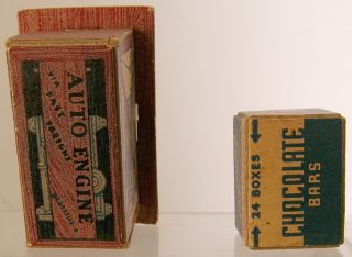 Marx 2 RARE Cardboad Crates for Freight Terminal 1950s