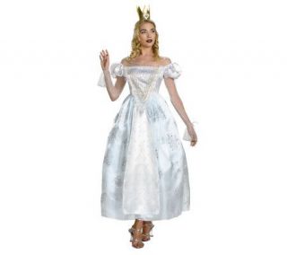 Alice In Wonderland   White Queen Deluxe AdultCostume   H352933