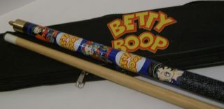 Biker Betty Boop Harley Pool Cue Billiard Stick Case