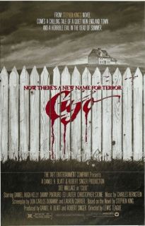 Cujo Movie Poster Horror Stephen King 
