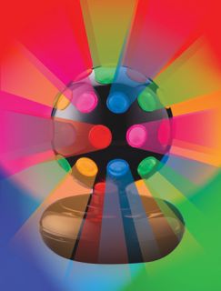 Creative Motion 80211 1 6 inch Rotating Disco Ball Light