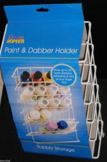 Cropper Hopper Table Top Paint Dabber Holder Storage Organizer NIP