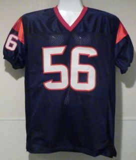 Brian Cushing Autographed Signed Houston Texans Blue Size XL Jersey w