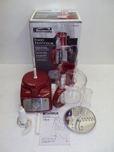 kenmore 10 cup food processor red 82002