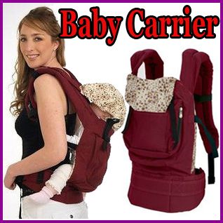 Cotton Baby Carrier Infant Comfort Backpack Sling Wrap