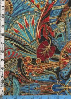 Fabric Kaufman Valley of Kings Egyptian Tapestry Prnt J