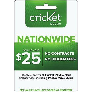 Cricket Paygo $55 Top Up Phone Card ★★ Brand New Never Used