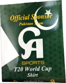  Shahid Afridi 10 Twentytwenty T20 World Cup 2012 Cricket Shirt