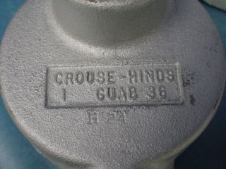 Crouse Hinds Guab 36 Explosion Proof Conduit Outlet Box 1