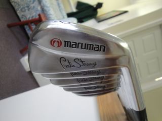 MARUMAN Curtis Strange Irons Miura Forged 2 PW Golf Clubs Tour Issue
